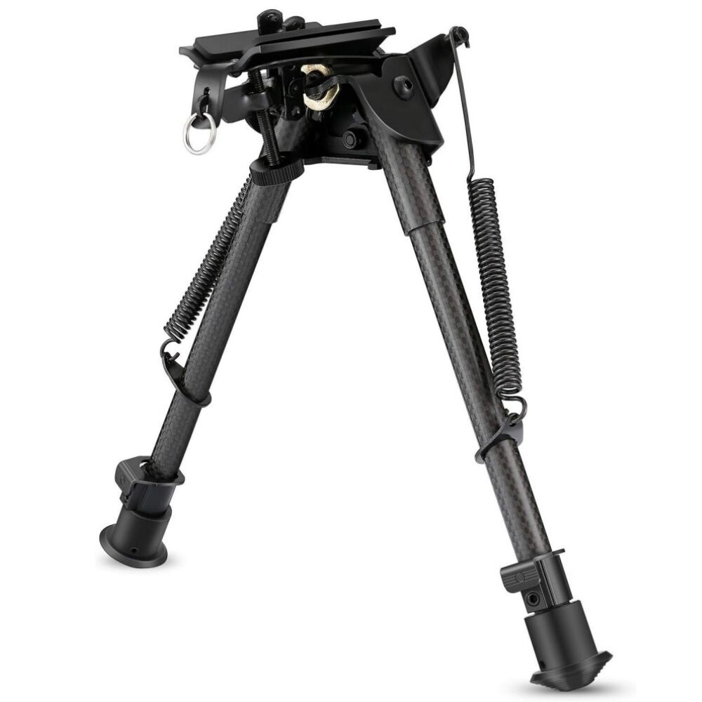 shoXx Zweibein Bipod 23-33cm Carbon Fiber mit Schwenk-Basis Bild 2